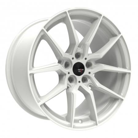 Option Lab Wheels - Option Lab Wheels Rim R716 18x9.5 ET35 5x114.3 73.1CB Onyx White