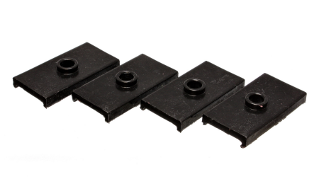 Energy Suspension - Energy Suspension 62-80 MG MGB Black Rear Leaf Spring Pad Set