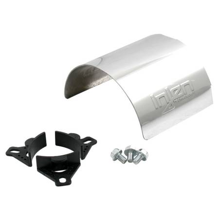 Injen - Injen Aluminum Air Filter Heat Shield Universal Fits 2.50 2.75 3.00 Polished