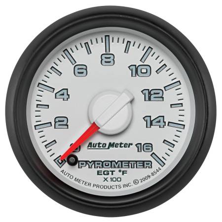 AutoMeter - AutoMeter Factory Match 52.4mm Full Sweep Electronic 0-1600 Deg F EGT/Pyrometer Gauge