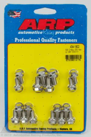 ARP - ARP SB Chevy SS hex oil pan bolt kit 434-1802