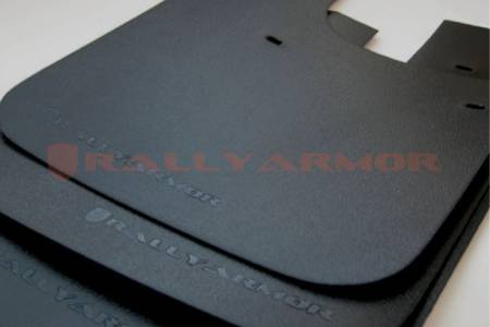 Rally Armor - Rally Armor 1993-2001 Subaru Impreza Basic Black Mud Flap w/ Black Logo