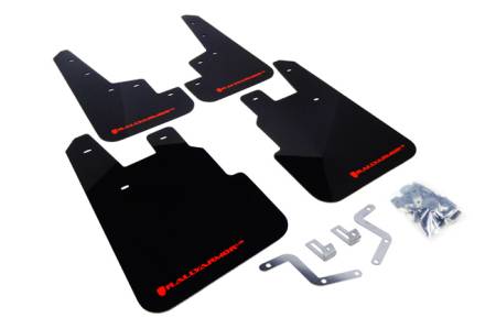 Rally Armor - Rally Armor 14+ Subaru Forester Black Mud Flap w/ Red Logo