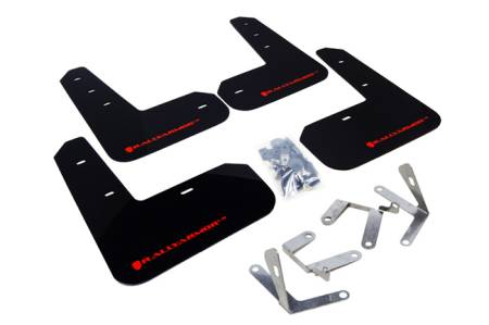 Rally Armor - Rally Armor 13+ Subaru BRZ / 13+ Scion FR-S UR Black Mud Flap w/ Red Logo