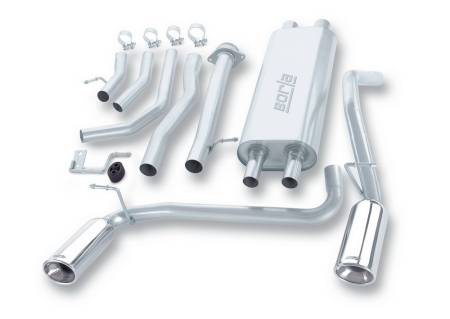 Borla - Borla 03-06 Hummer H2 6.0L 8cyl SS Catback Exhaust