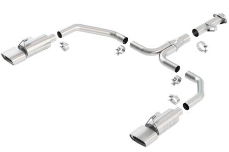 Borla - Borla 86-91 Corvette 5.7L 8cyl S-Type SS Catback Exhaust