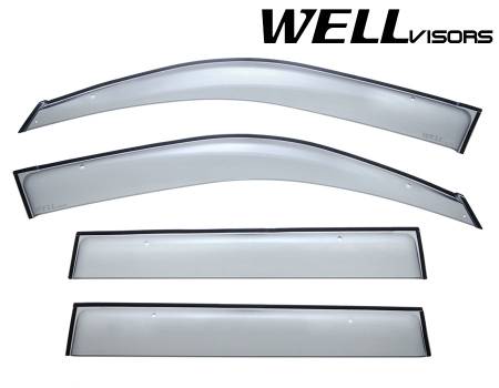 WellVisors - WellVisors Side Window Deflectors Lexus GX460 10-19 Premium Series