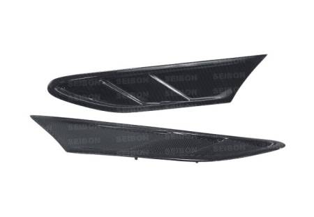 Seibon Carbon - Seibon FR-style carbon fiber fender ducts for 2012-2014 Scion FRS / Subaru BRZ