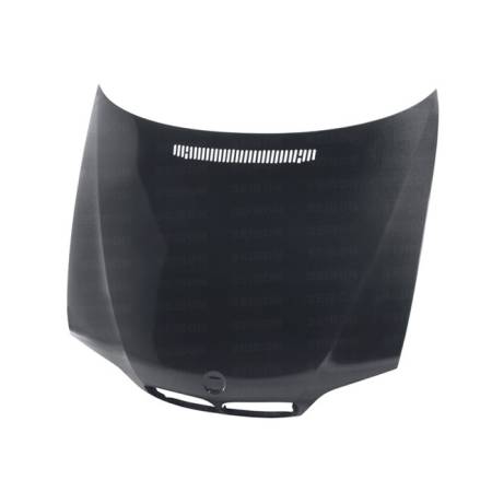 Seibon Carbon - Seibon OEM-style carbon fiber hood for 2002-2005 BMW E46 4DR, LCI