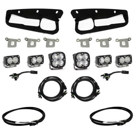 Baja Designs - Baja Designs 2021+ Ford Bronco Fog Pocket Kit 21-Up Pro w/Upfitter