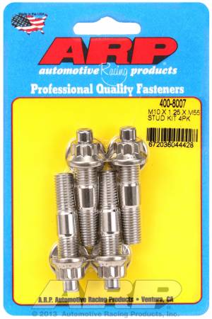 ARP - ARP M10 X 1.25 X 55mm broached stud kit 4pcs 400-8007