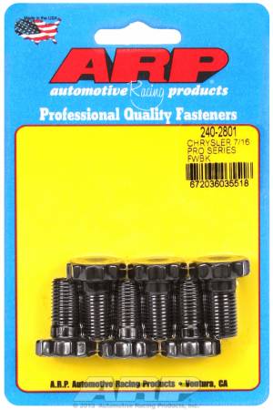 ARP - ARP Chrysler 7/16 pro series flywheel bolt kit 240-2801