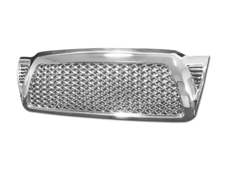 Armordillo - Armordillo 2005-2011 Toyota Tacoma Mesh Grille Chrome