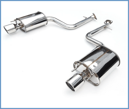 Invidia - Invidia 13+ Lexus IS 250/IS 350 Q300 w/ Rolled Stainless Steel Tips Axle-Back Exhaust