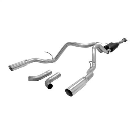 Flowmaster - Flowmaster 11-15 Chevy/Gmc American Thunder Cat-Back System 409S - Dual Rear/Side Exit