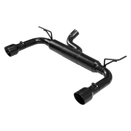 Flowmaster - Flowmaster 12-16 Jeep Wrangler 3.6L V6 Outlaw Axle-Back System 409S Black Ceramic - Dual Rear Exit