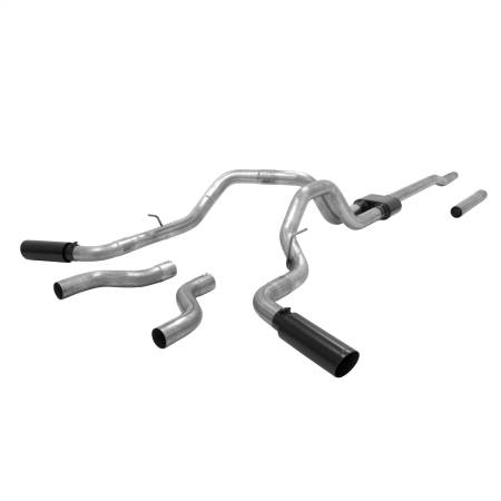 Flowmaster - Flowmaster 04-08 Ford Outlaw Cat-Back Exhaust System - Dual Rear/Side Exit