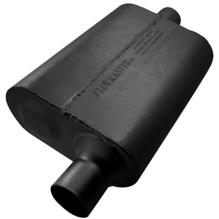 Flowmaster - Flowmaster Universal 40 Delta Flow Muffler - 2.25 Offset In / 2.25 Ctr Out