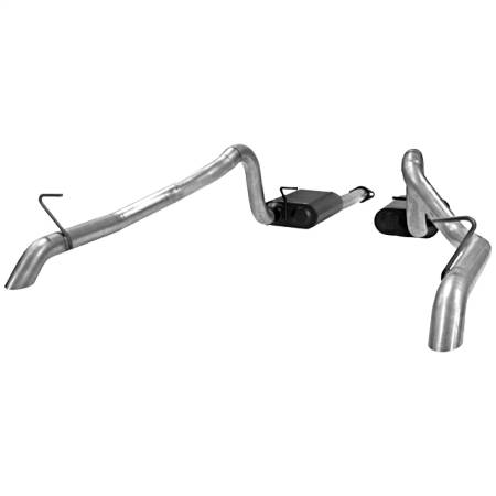 Flowmaster - Flowmaster 87-93 Mustang Gt American Thunder Cat-Back Exhaust System - Dual Rear Exit