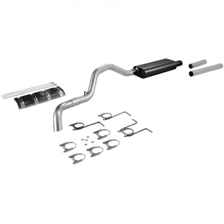 Flowmaster - Flowmaster 94-97 F250 And F350 Force II Cat-Back Exhaust System - Single Side Exit