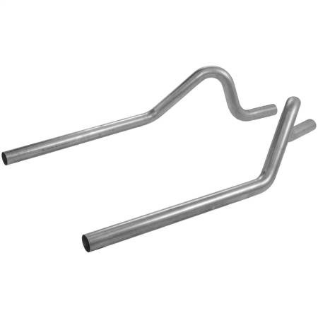 Flowmaster - Flowmaster 65-73 Mustang Prebent Tailpipes - 2.50 In. Rear Exit (Pair)