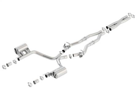 Borla - Borla 16-17 Dodge Challenger R/T 5.7L MT/AT ATAK Catback Exhaust (w/MDS Valves ONLY)