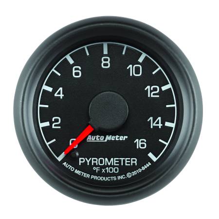 AutoMeter - AutoMeter Factory Match Ford 52.4mm Full Sweep Electronic 0-1600 Deg F EGT/Pyrometer Gauge