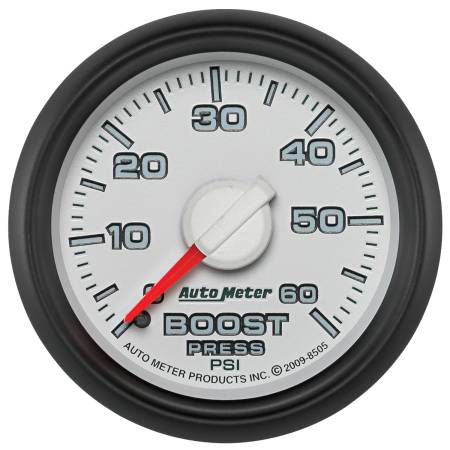 AutoMeter - AutoMeter Factory Match 52.4mm Mechanical 0-60 PSI Boost Gauge