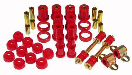 Prothane - Prothane 84-87 Pontiac Fiero Total Bushing Kit - Red