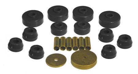 Prothane - Prothane 79-88 Toyota Truck 4wd Body Mount Kit - Black