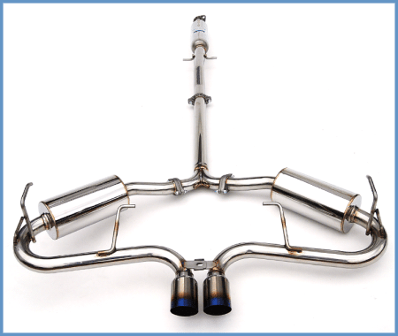 Invidia - Invidia 05-06 Mini Cooper S 60mm (80mm tip) Titanium Tip Cat-back Exhaust