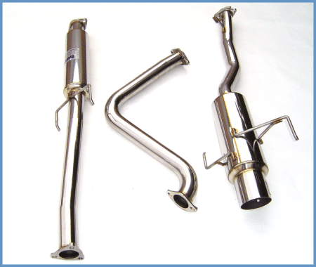 Invidia - Invidia 97-00 Prelude N1 Cat-back Exhaust **Fits BASE Model ONLY**