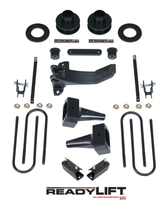 ReadyLIFT Suspension - ReadyLIFT 2011-16 FORD F250/F350/F450 2.5" SST Lift Kit with 5" Rear Tapered Blocks