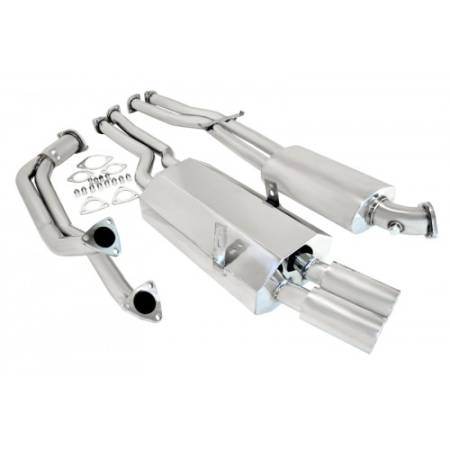 Manzo Headers, Exhausts, and More - Manzo E36 M3 1992-1998 3.0L I6 S50B30 Stainless Steel Catback Exhaust System