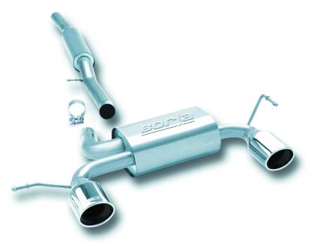 Borla - Borla 01-06 Audi TT Quattro 1.8T 225HP MT AWD 2dr Single Split Rear Exit SS Catback Exhaust