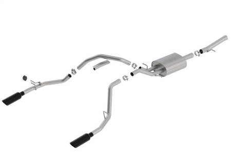 Borla - Borla 14-18 Chevrolet Silverado 1500 5.3L V8 AT/MT Regular Cab Standard Bed ATAK Exhaust