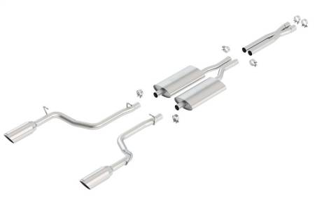 Borla - Borla 05-10+ Charger / Magnum / 300C R/T 5.7L Aggressive Catback Exhaust