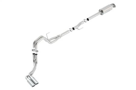 Borla - Borla 15-16 Ford F-150 3.5L EcoBoost Ext. Cab Std. Bed Catback Exhaust ATAK Truck Side Exit