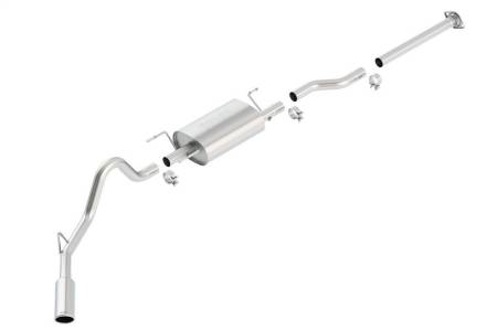 Borla - Borla 05-12 Toyota Tacoma 4.0L AT/MT 2/4WD CC/SH  EC/LB 2&4Dr Catback Exhaust