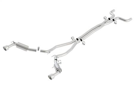 Borla - Borla 2010 Camaro 6.2L V8 S Type Catback Exhaust (does not work w/ factory ground affects package -