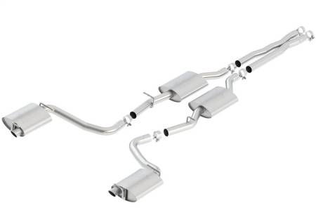 Borla - Borla 15-16 Dodge Charger R/T 5.7L No Tip Use Factory Valence Single Split Rear Exit ATAK Exhaust