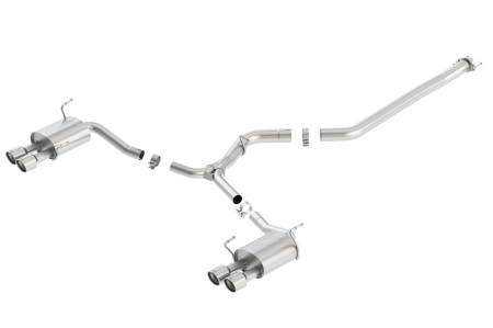 Borla - Borla 11-14 Subaru Impreza WRX/STI Sedan 4dr ATAK SS Catback Exhaust