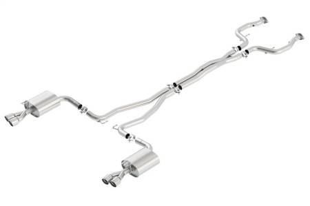 Borla - Borla 08-09 Pontiac G8/GT 6.0L 8cyl SS Catback Exhaust w/ X Pipe