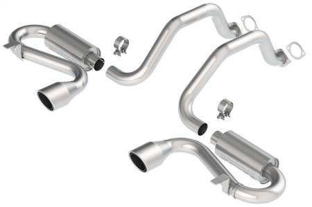 Borla - Borla 97-04 C5 Corvette (incl Z06) 5.7L V8 AT/MT Aggressive Stinger Cat-Back Exhaust