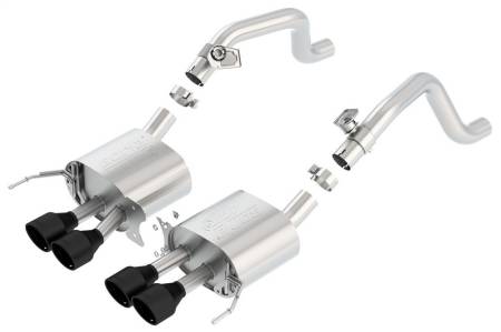 Borla - Borla 14-17 C7 Corvette Stingray Axle-Back ATAK Exhaust 2.75in to Muffler Dual 2.0in Out 4.25in Tip