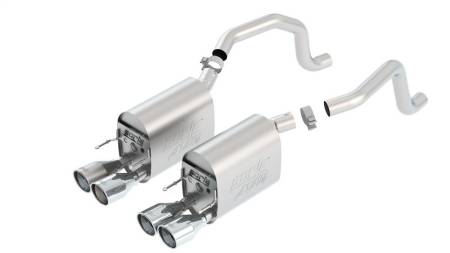 Borla - Borla 09-12 Chevy Corvette C6 Coupe/Convertible 6.2L 8cyl Aggressive ATAK Exhaust