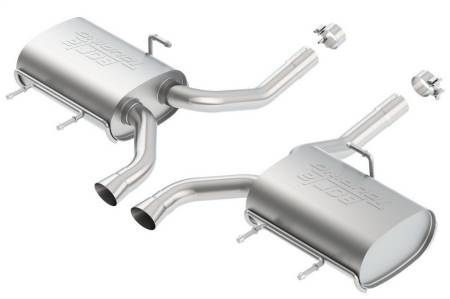 Borla - Borla 11-14 CTS Coupe V6 3.6L AT RWD/AWD Dual Ctr Rear Exit Touring Exhaust (REAR SECTION ONLY)