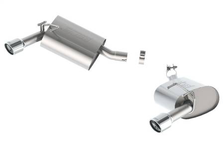 Borla - Borla 14-15 Chevy Camaro 3.6L V6 RWD Single Split Rr Exit Touring Exhaust (rear section only)