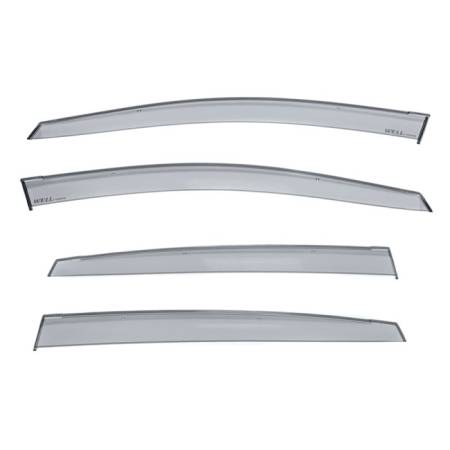 WellVisors - WellVisors Side Window Deflectors Subaru Impreza Hatchback 2017+ Premium Series