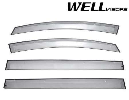 WellVisors - WellVisors Side Window Deflectors Mazda 5 06-15 Premium Series